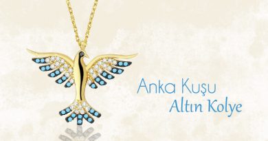 Anka Kuşu Altın Kolye