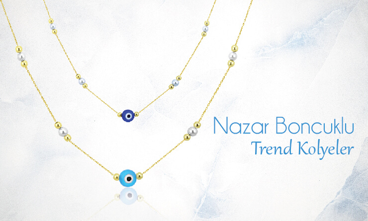 Nazar Boncuklu Trend Kolyeler