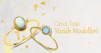 Opal Taşlı Trend Yüzükler