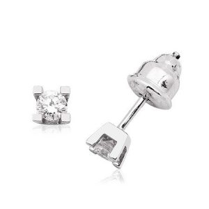 0,29 CT Tektaş Pırlanta Küpe