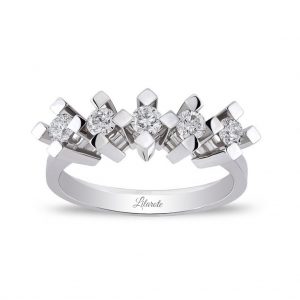 0.50 Ct Pırlanta Beştaş Yüzük