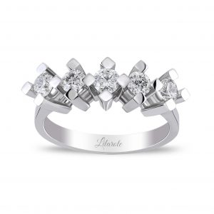 0.81 Ct Pırlanta Beştaş Yüzük