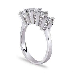 0.81 Ct Pırlanta Beştaş Yüzük