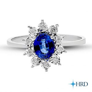 1.15 Ct Safir Pırlanta Yüzük