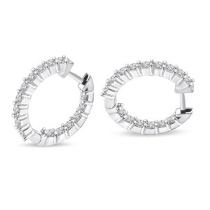 1.76 ct Pırlanta Halka Küpe