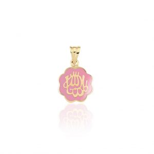 Pembe Mineli Dua Kolye Ucu
