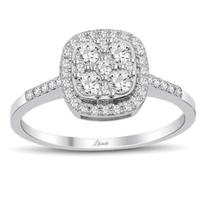 0.70 Ct Pırlanta Coronet Yüzük