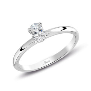 0.30 Ct Pırlanta Oval Tektaş Yüzük