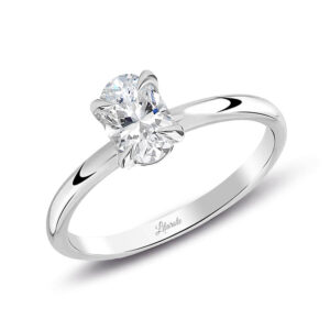 0.50 Ct Pırlanta Oval Tektaş Yüzük