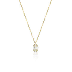Mini Oval Baget Kolye