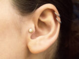 İncili Tragus Küpe