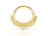 Damla Top Toplu Altın Helix Piercing
