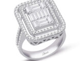 1.28 Ct Baget Pırlanta Yüzük