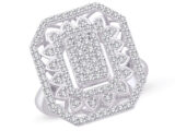0.63 Ct Pırlanta Mega Yüzük