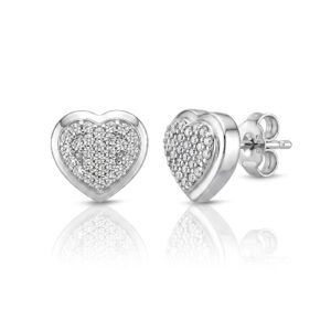 0.26 Ct Kalpli Pırlanta Küpe