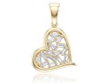 Baget Heart Kolye Ucu